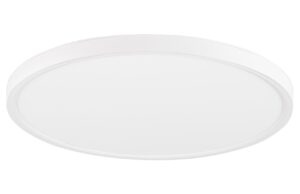 Bílé plastové stropní LED světlo Nova Luce Dixie 40 cm