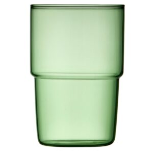 Lyngby Glas Set dvou zelených sklenic Torino 400 ml